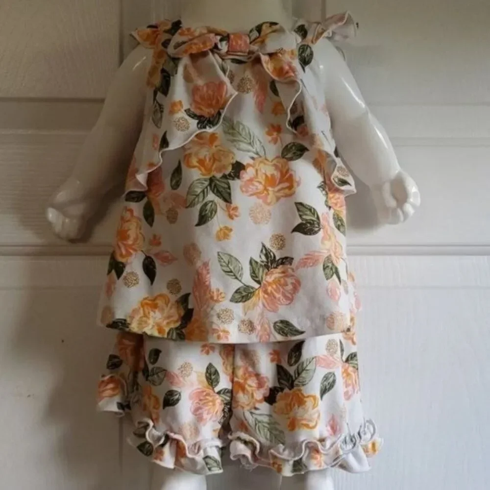 Girls Outfits 18 Months Jumper Romper Shorts Tops Summer Sets BUNDLE LOT